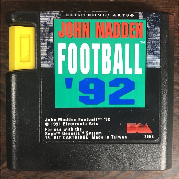 John Madden Football '92: Sega Genesis Classic Sports Game by EA Retro - Picture 6 of 11